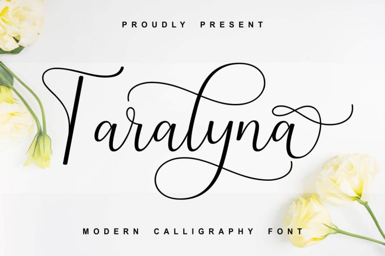 Modern Calligraphy Font