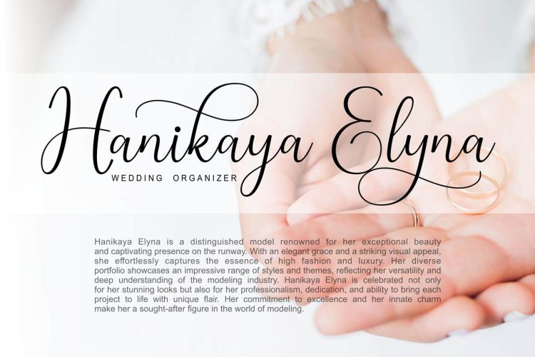 Modern Calligraphy Font