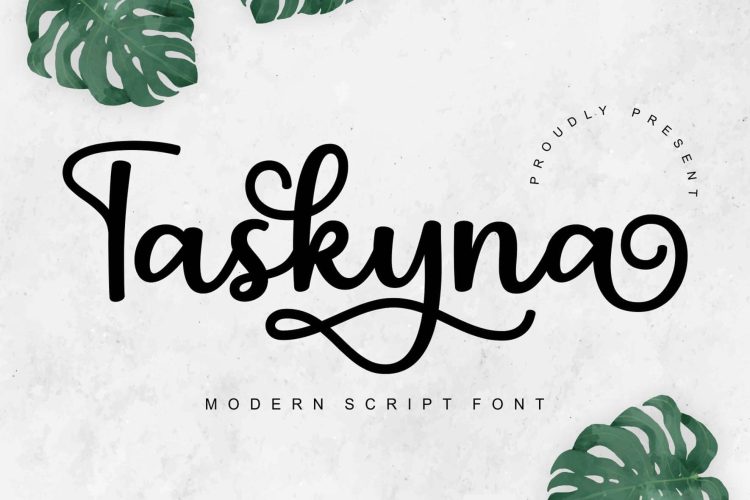 Modern Script Font