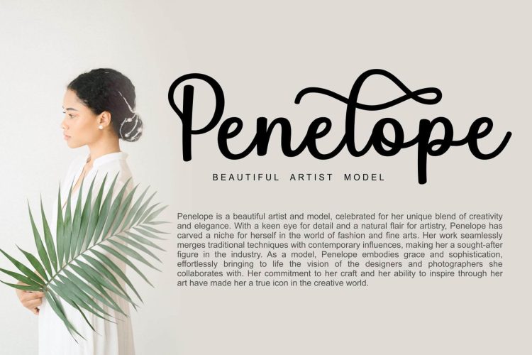 Modern Script Font