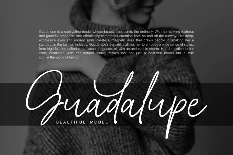 Signature Font