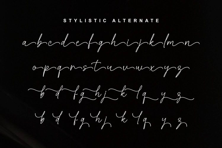Signature Font