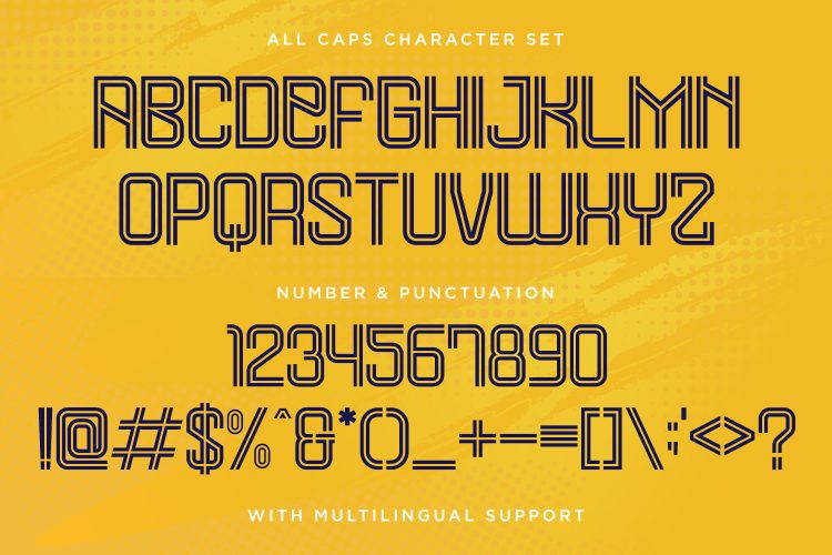 Ambero - Sporty Display Font - Image 7